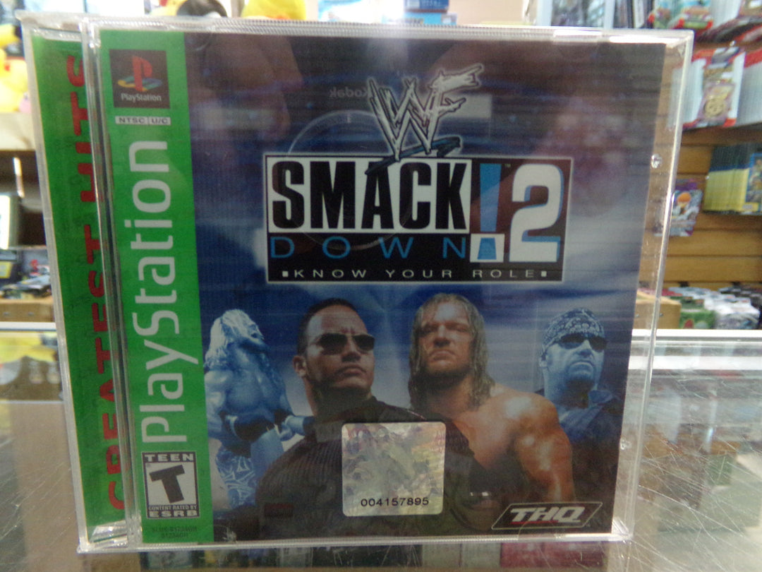 WWF Smackdown! 2: Know Your Role Playstation PS1 Used