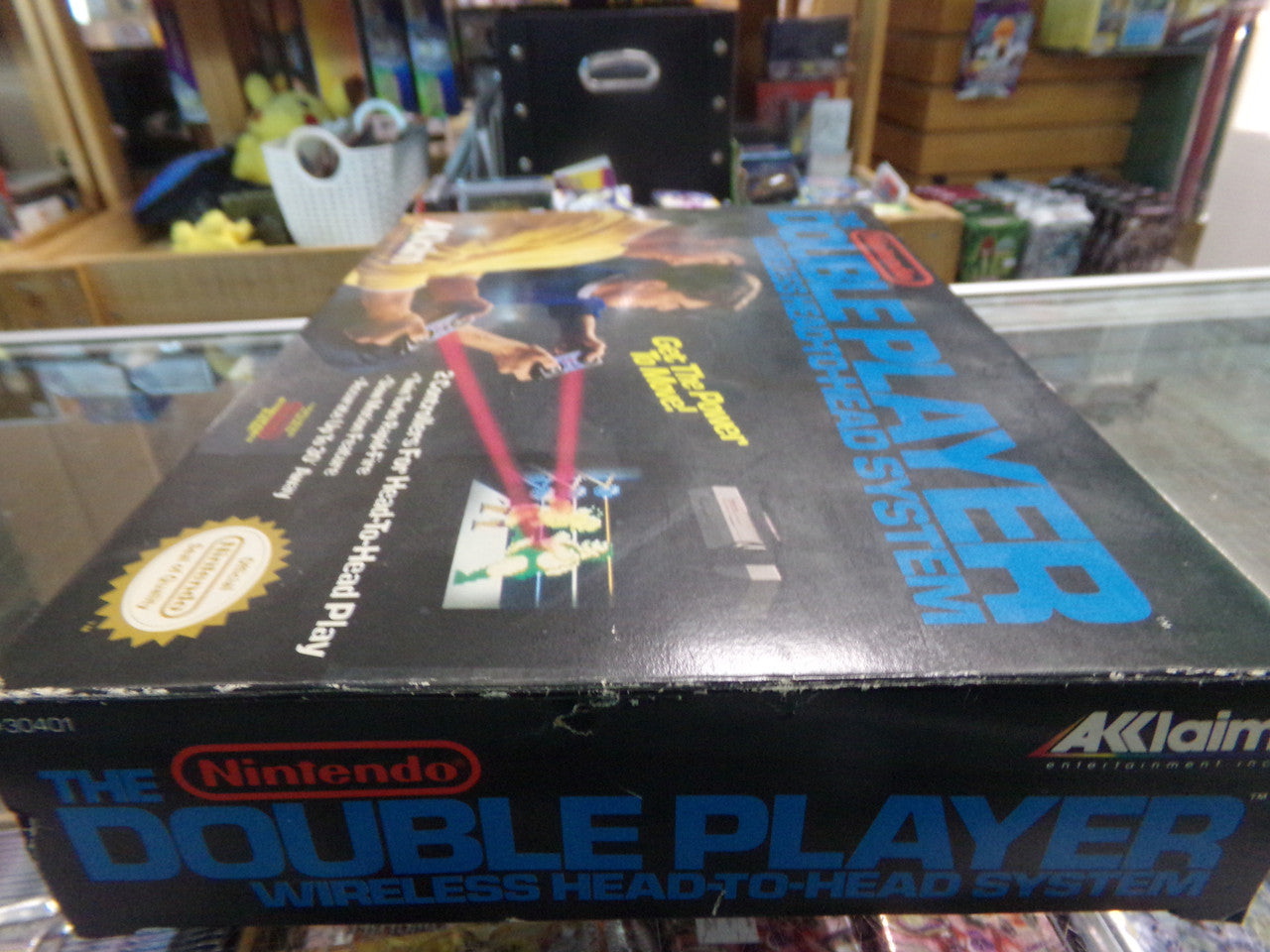 Nintendo NES Akklaim Double Player Authentic shops Wireless System Complete in Box