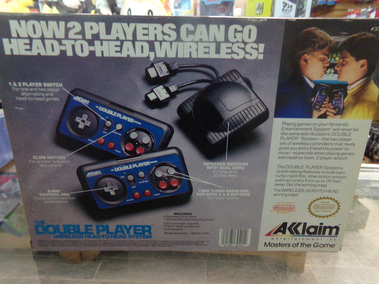 Nes and Sega Genesis Akklaim 2024 Wireless Controllers