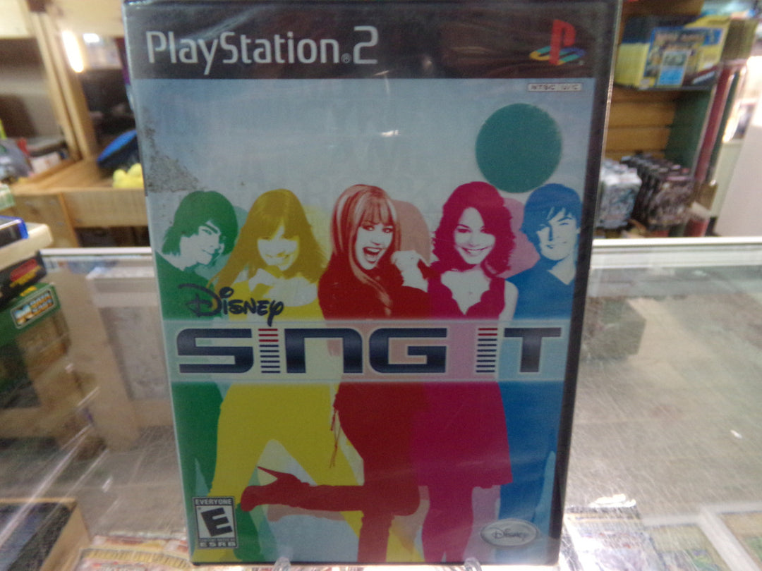 Disney Sing It (Game Only) Playstation 2 PS2 NEW