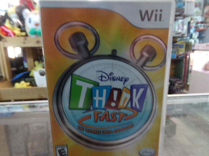 Disney Think Fast Wii Used