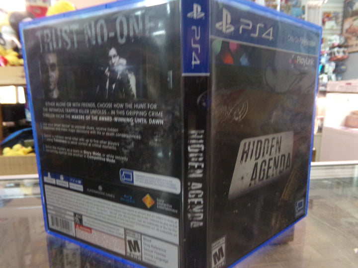 Hidden Agenda Playstation 4 PS4 Used