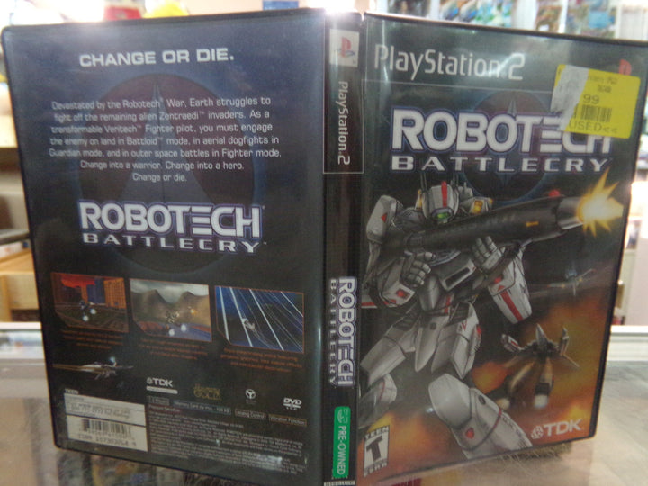 Robotech: Battlecry Playstation 2 PS2 Used