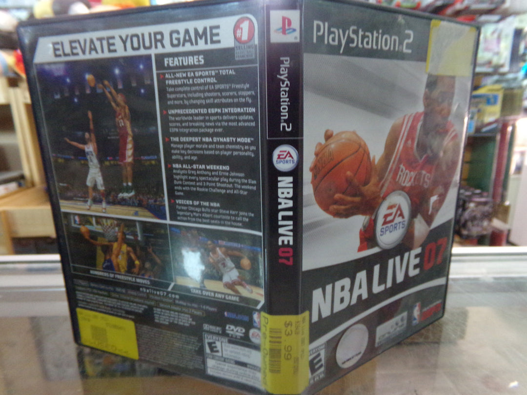 NBA Live 07 Playstation 2 PS2 Used