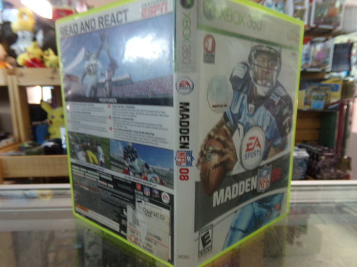 Madden NFL 08 Xbox 360 Used   UD102824