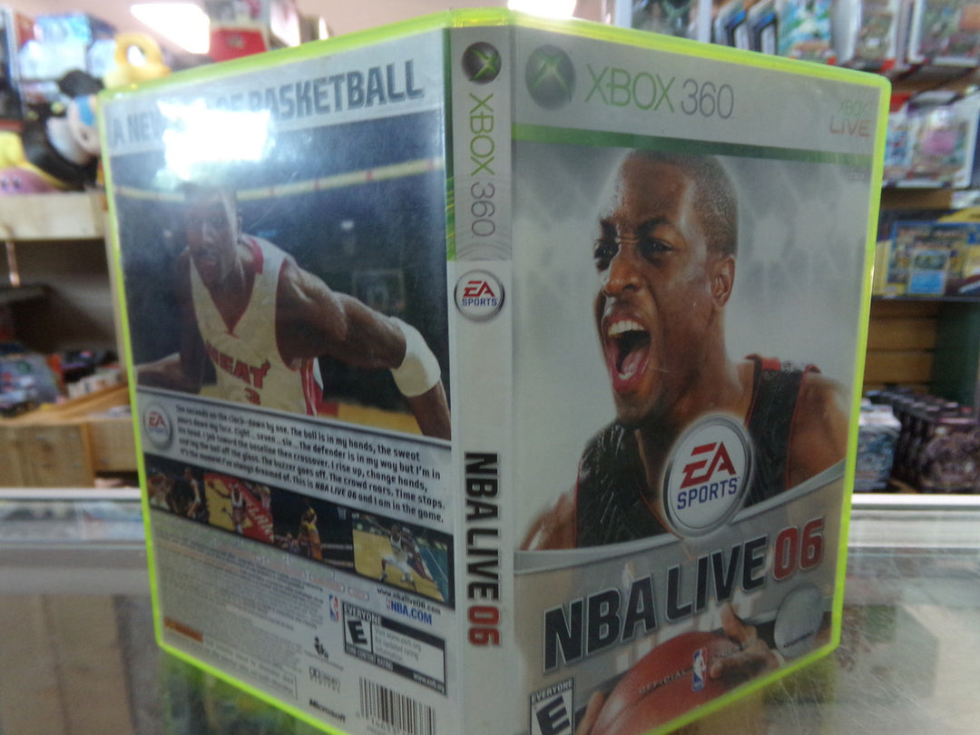 NBA Live 06 Xbox 360 Used