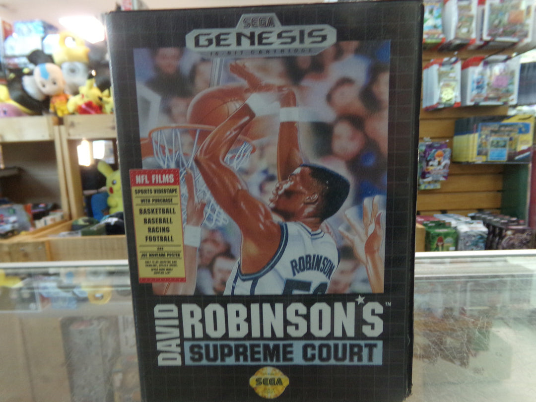 David Robinson's Supreme Court Sega Genesis Boxed Used