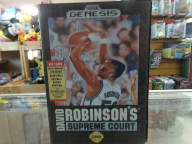 David Robinson's Supreme Court Sega Genesis Boxed Used