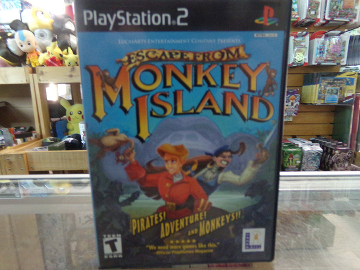 Escape from Monkey Island Playstation 2 PS2 Used