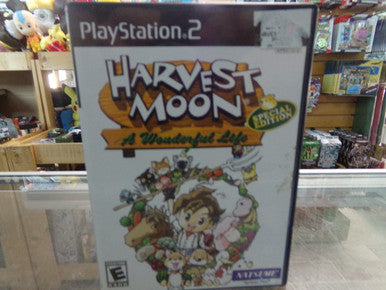 Harvest Moon: A Wonderful Life Special Edition Playstation 2 PS2 Used