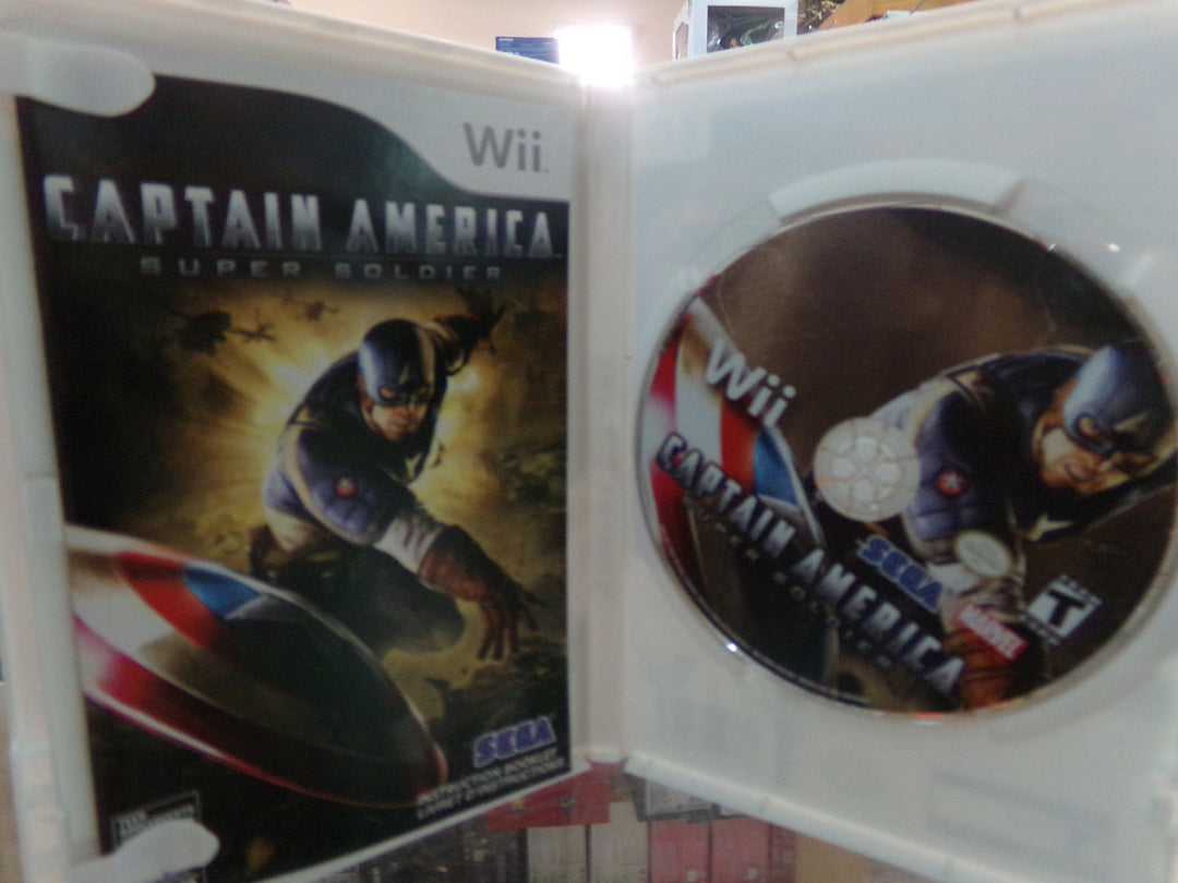 Captain America: Super Soldier Wii Used