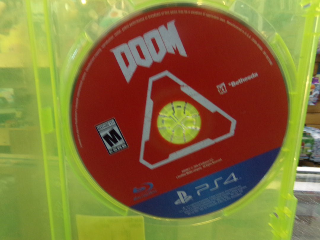 Doom Playstation 4 PS4 Disc Only