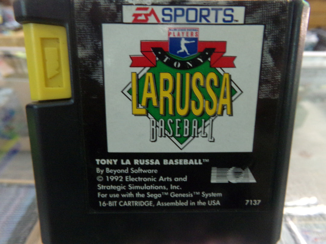 Tony La Russa Baseball Sega Genesis Used