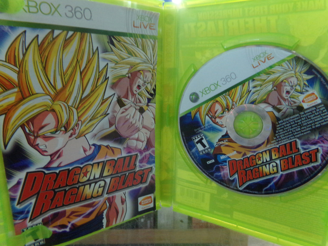 Dragon Ball: Raging Blast Xbox 360 Used