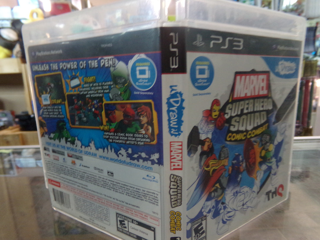 uDraw Marvel Super Hero Squad: Comic Combat (Game Only) Playstation 3 PS3 Used