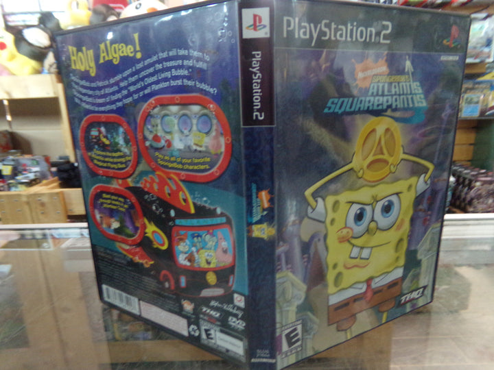 SpongeBob's Atlantis Squarepantis Playstation 2 PS2 Used