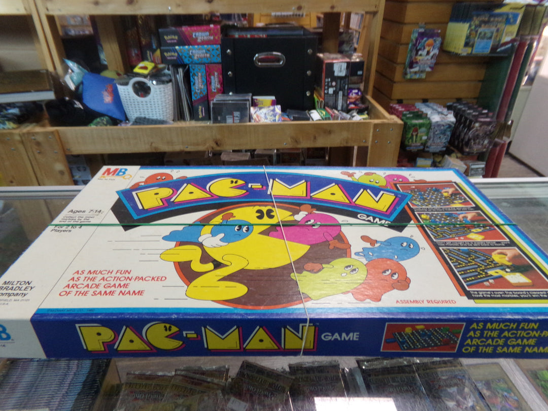 Milton Bradley Pac-Man Board Game Used