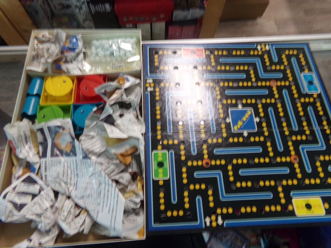 Milton Bradley Pac-Man Board Game Used