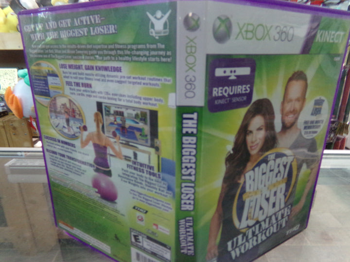 The Biggest Loser Ultimate Workout Xbox 360 Kinect Used