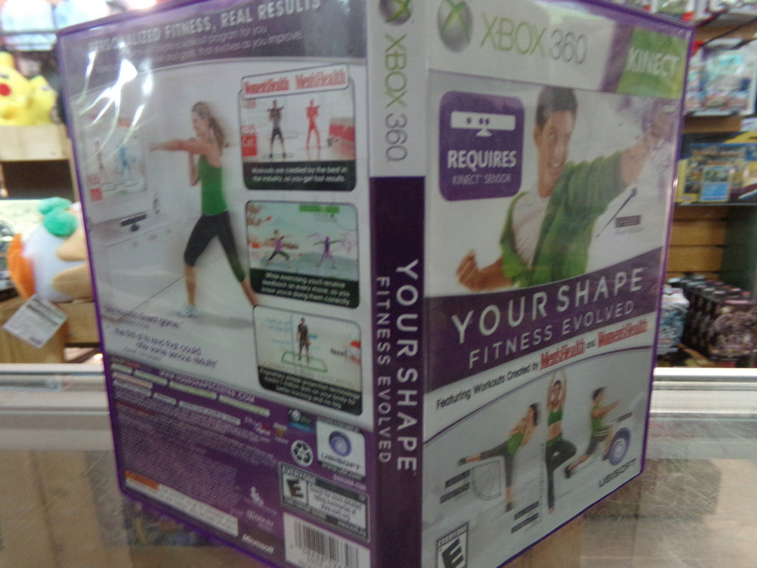Your Shape Fitness Evolved Xbox 360 Kinect Used
