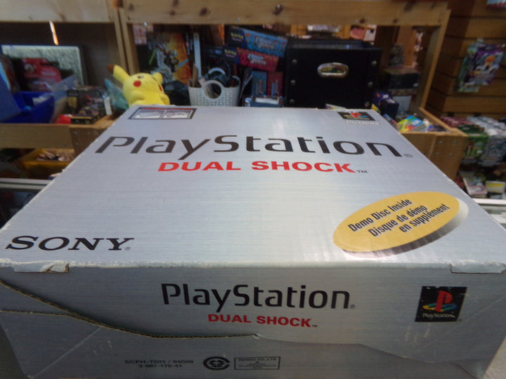 Boxed Sony Playstation  Original PS1 Console W/ Dualshock Controller Used