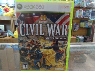 History Channel Civil War: Secret Missions Xbox 360 Used