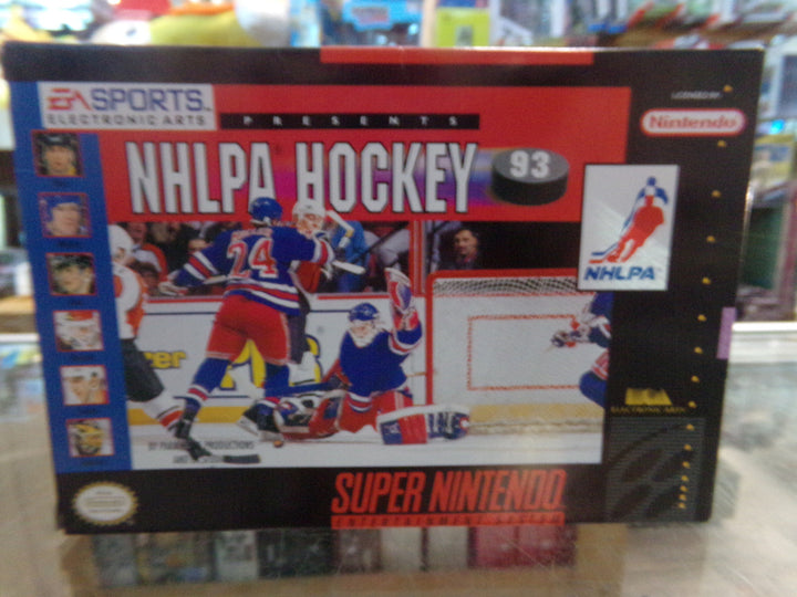 NHLPA Hockey '93 Super Nintendo SNES Boxed Used