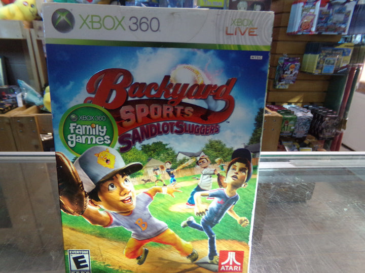 Backyard Sports: Sandlot Sluggers Xbox 360 Used