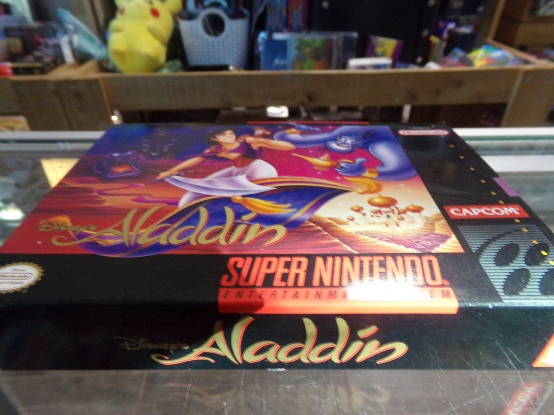 Disney's Aladdin Super Nintendo SNES Boxed Used