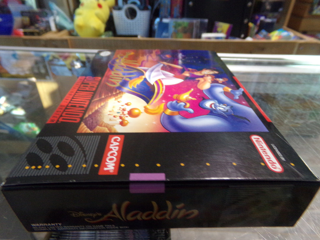 Disney's Aladdin Super Nintendo SNES Boxed Used