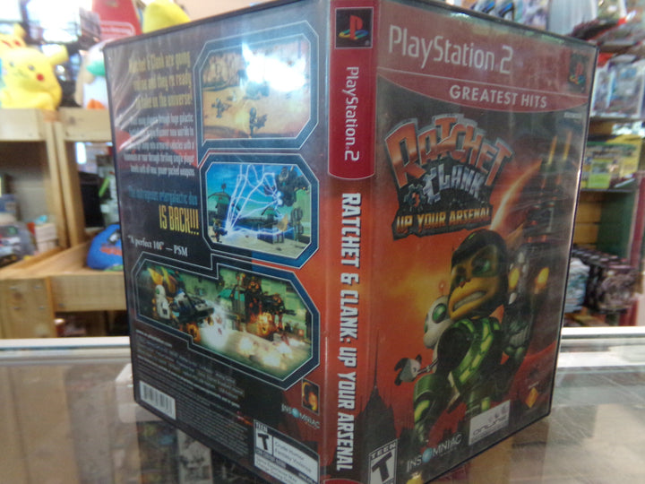 Ratchet & Clank: Up Your Arsenal Playstation 2 PS2 Used