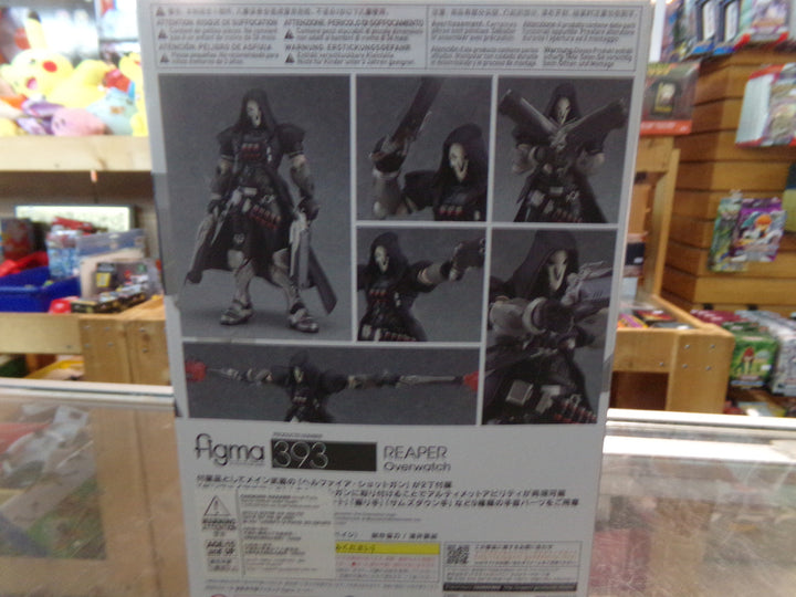 Figma Figure #393 - Overwatch Reaper Max Factory Action Figure Open Box