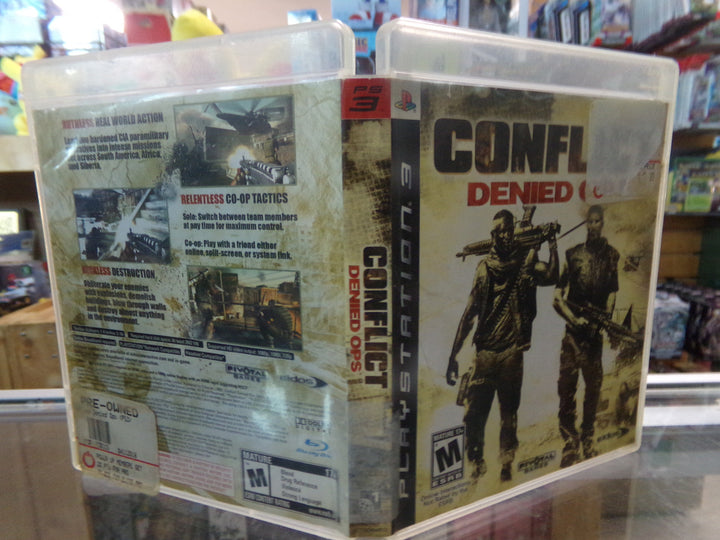 Conflict: Denied Ops Playstation 3 PS3 Used