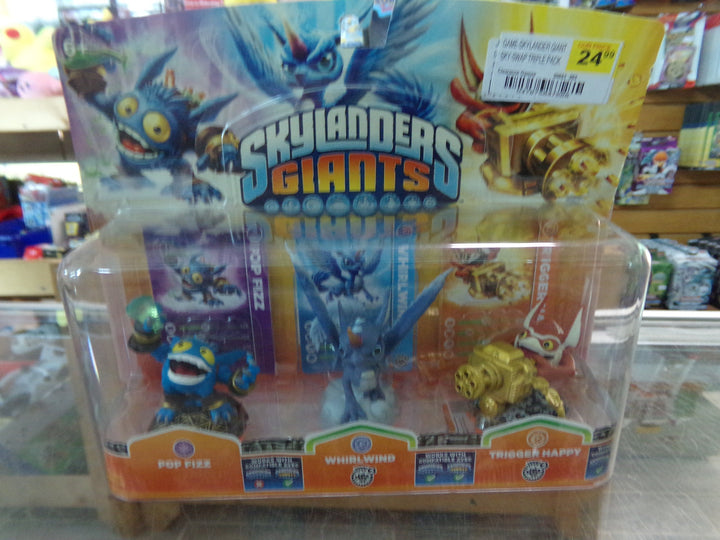 Skylanders: Giants - Whirlwind/Pop Fizz/Trigger Happy Combo Pack DAMAGED BOX