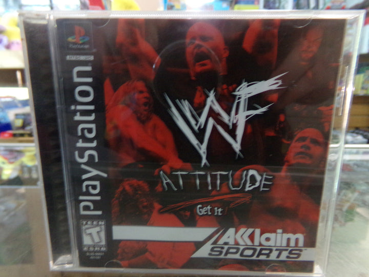 WWF Attitude Playstation PS1 Used