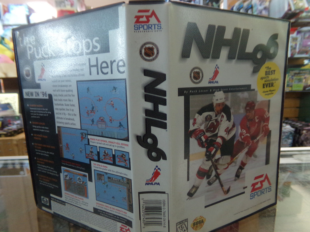 NHL 96 Sega Genesis Boxed Used