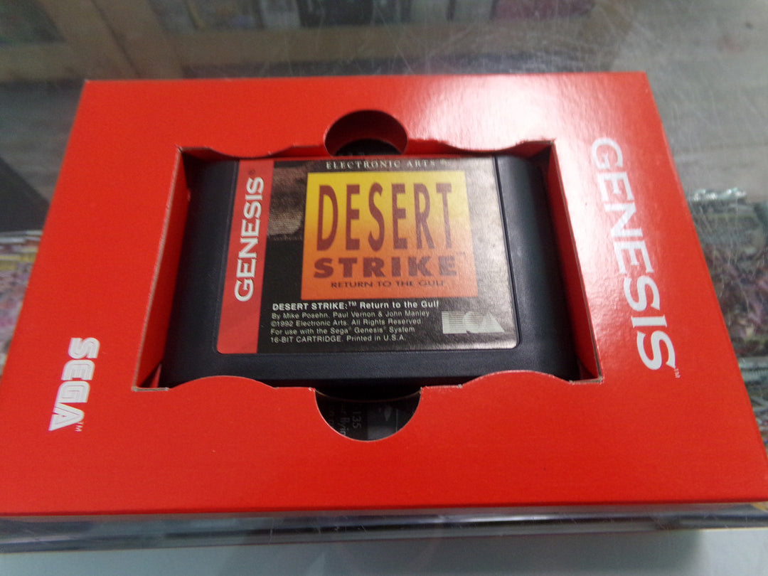 Desert Strike: Return to the Gulf Sega Genesis Boxed Used