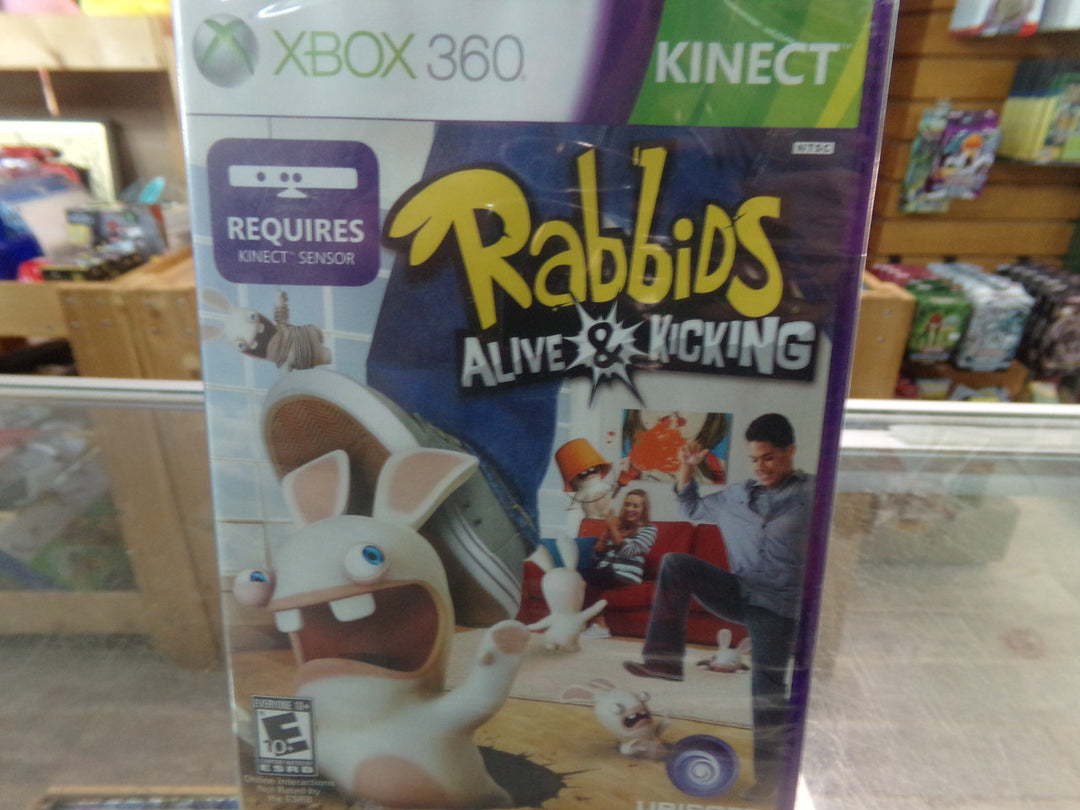 Rabbids: Alive & Kicking Xbox 360 Kinect NEW