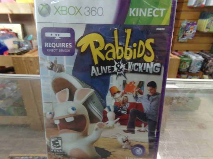 Rabbids: Alive & Kicking Xbox 360 Kinect NEW