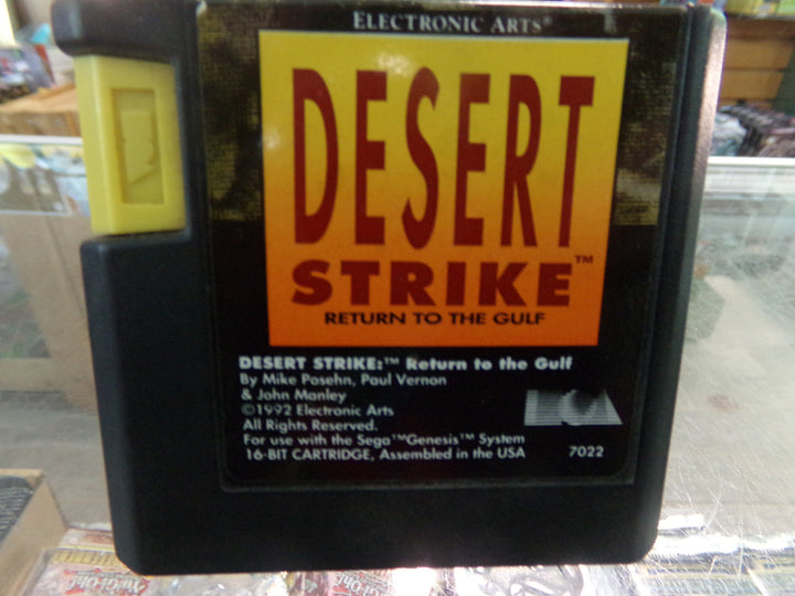 Desert Strike: Return to the Gulf Sega Genesis Used