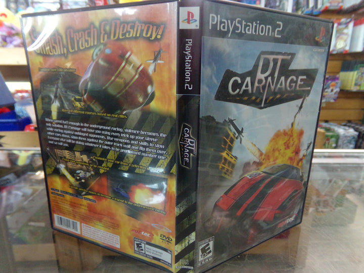 DT Carnage Playstation 2 PS2 Used