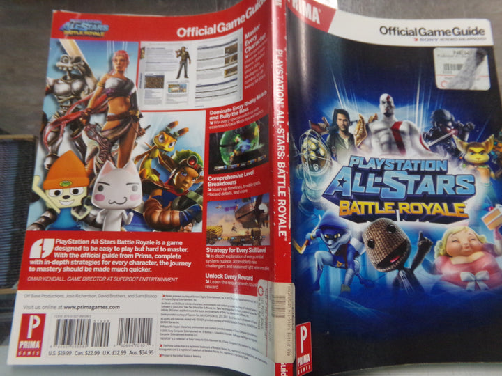 Prima Playstation All-Stars Battle Royale Strategy Guide Used