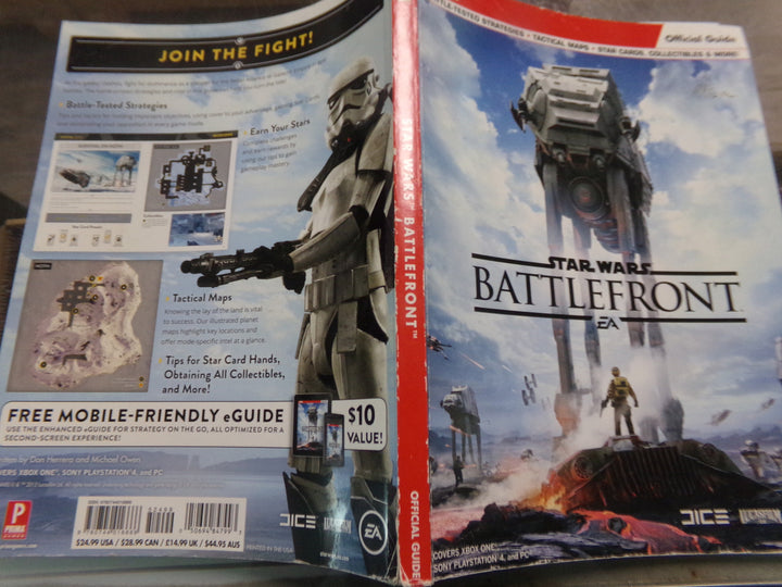 Prima Star Wars: Battlefront (2015) Strategy Guide Used