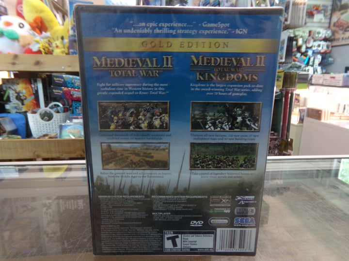 Medieval II Total War Gold Edition PC NEW