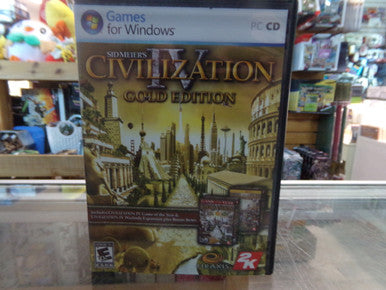 Sid Meier's Civilization IV - Gold Edition PC Used