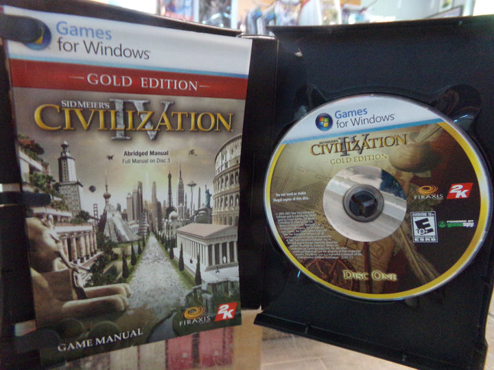 Sid Meier's Civilization IV - Gold Edition PC Used