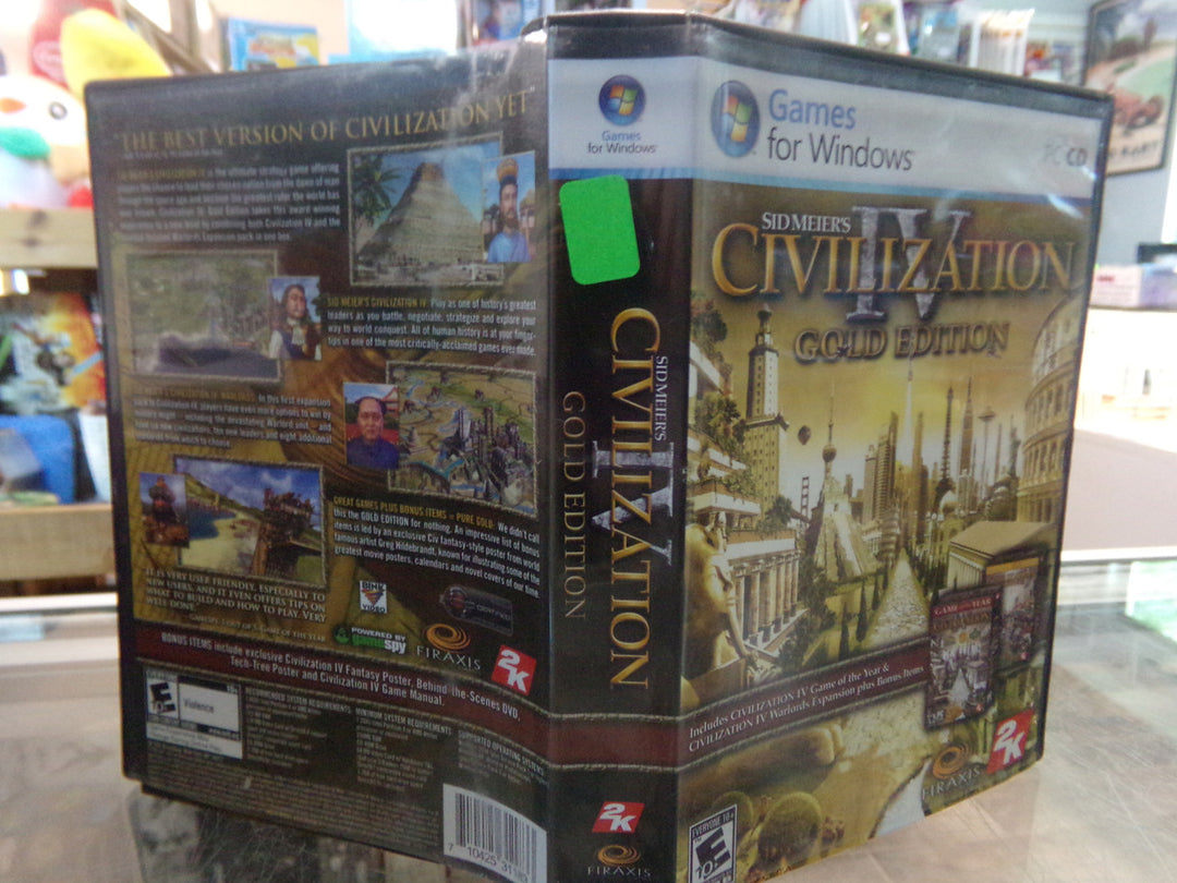 Sid Meier's Civilization IV - Gold Edition PC Used