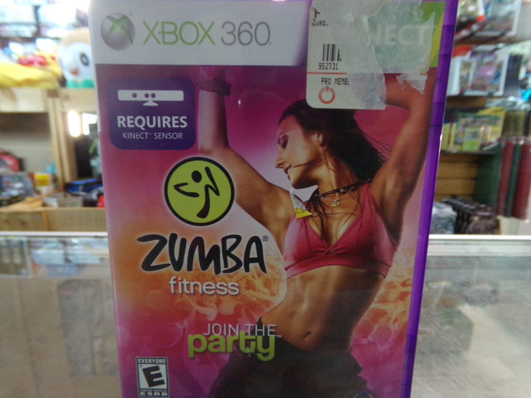 Zumba Fitness Xbox 360 Kinect Used