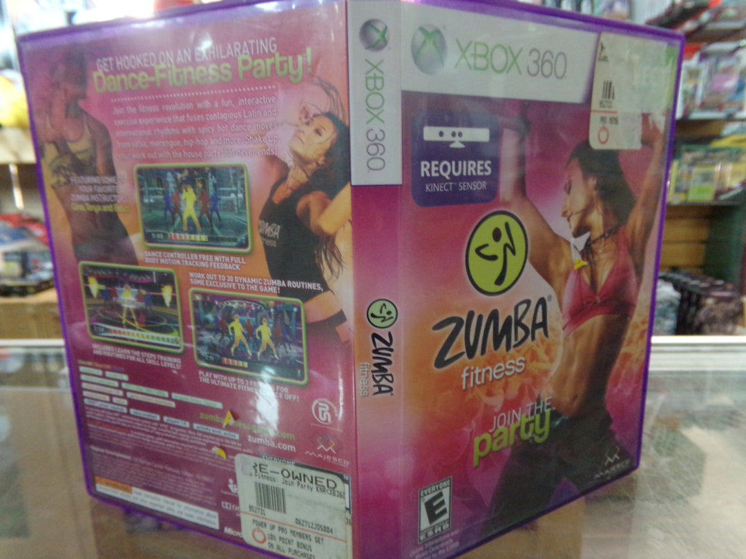 Zumba Fitness Xbox 360 Kinect Used