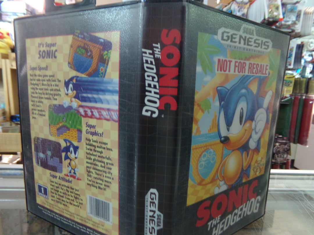 Sonic the Hedgehog Sega Genesis Boxed Used